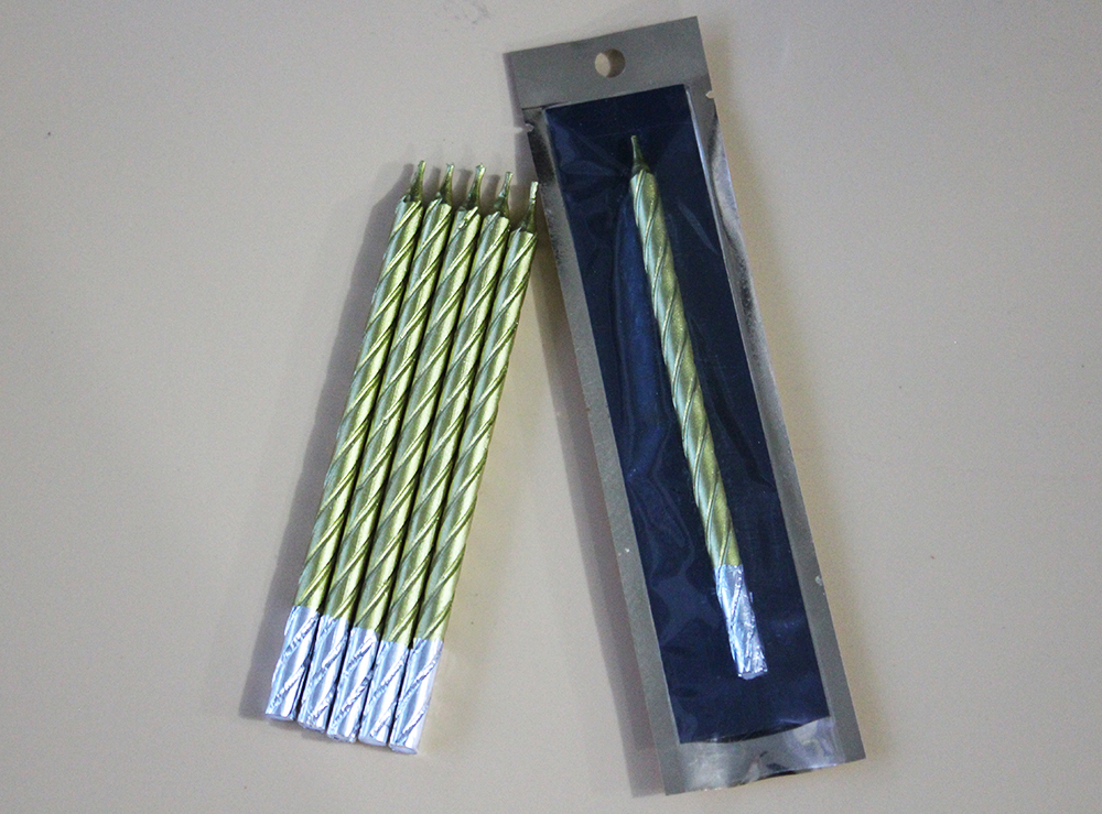 鍍金鍍銀蠟燭（zhú）