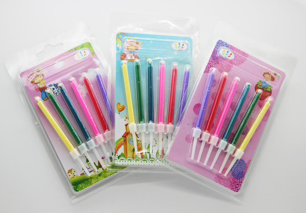 彩色火焰蠟（là）燭