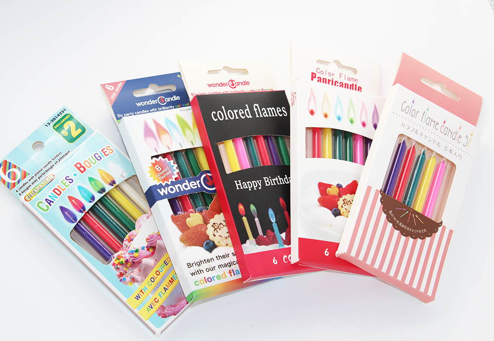 彩色（sè）火焰蠟燭