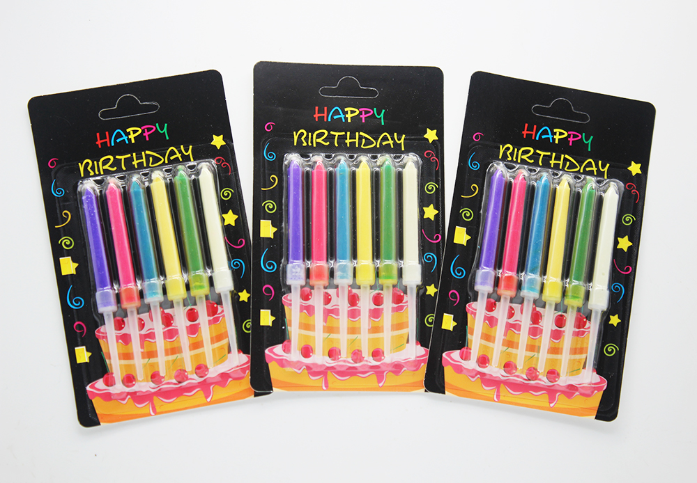 彩色火焰蠟（là）燭